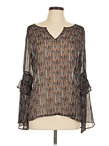 Octavia Long Sleeve Blouse (view 1)