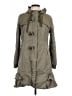 Idra 100% Cotton Green Trenchcoat Size 12 - photo 1