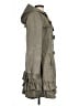 Idra 100% Cotton Green Trenchcoat Size 12 - photo 4