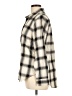 Old Navy 100% Cotton Plaid Ivory Long Sleeve Button-Down Shirt Size L - photo 5