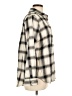Old Navy 100% Cotton Plaid Ivory Long Sleeve Button-Down Shirt Size L - photo 4