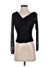 Free People Black Long Sleeve Top Size S - photo 1