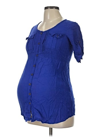 Rumor Has It! - Maternity Short Sleeve Top (view 1)