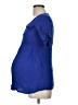 Rumor Has It! - Maternity 100% Rayon Blue Short Sleeve Top Size M - photo 5