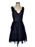 BCBGMAXAZRIA 100% Polyester Blue Cocktail Dress Size S - photo 1