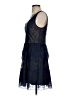 BCBGMAXAZRIA 100% Polyester Blue Cocktail Dress Size S - photo 5