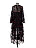 Zara Hearts Black Casual Dress Size XS - photo 2