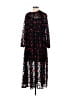 Zara Hearts Black Casual Dress Size XS - photo 1