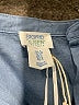 Sigrid Olsen 100% Linen Blue Long Sleeve Blouse Size S - photo 6
