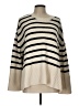 Gap 100% Cotton Stripes Ivory Pullover Sweater Size L - photo 1