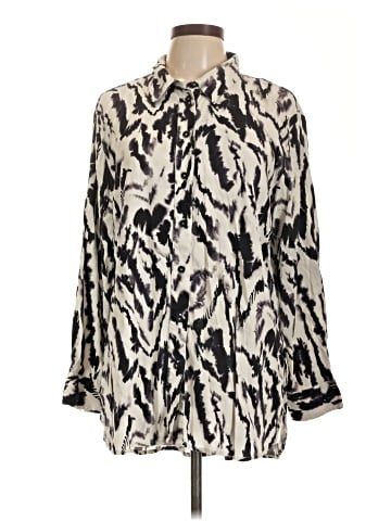 Universal Standard Long Sleeve Blouse (view 1)