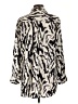 Universal Standard Animal Print Ivory Long Sleeve Blouse Size 12 (XS) - photo 2