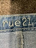 rue21 100% Cotton Blue Denim Shorts Size 6 - photo 3