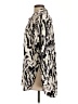 Universal Standard Animal Print Ivory Long Sleeve Blouse Size 12 (XS) - photo 5