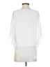 Dana Buchman 100% Polyester White 3/4 Sleeve Blouse Size XS - photo 2