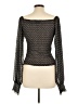 By Anthropologie Black Long Sleeve Blouse Size L - photo 2