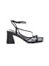 Marc Fisher 100% Leather Black Sandals Size 7 - photo 1