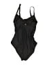 DKNY Solid Black One Piece Swimsuit Size S - photo 2