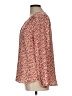 Pleione 100% Polyester Red Long Sleeve Blouse Size L - photo 5