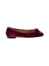 Stuart Weitzman Burgundy Flats Size 8 1/2 - photo 1