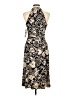 Evan Picone Paisley Black Cocktail Dress Size 10 - photo 2