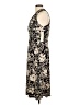 Evan Picone Paisley Black Cocktail Dress Size 10 - photo 5