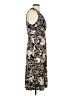 Evan Picone Paisley Black Cocktail Dress Size 10 - photo 4