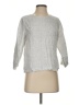 Tahari 100% Linen Gray 3/4 Sleeve Top Size XS - photo 1