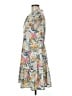 Simplee Print Gray Casual Dress Size M - photo 5