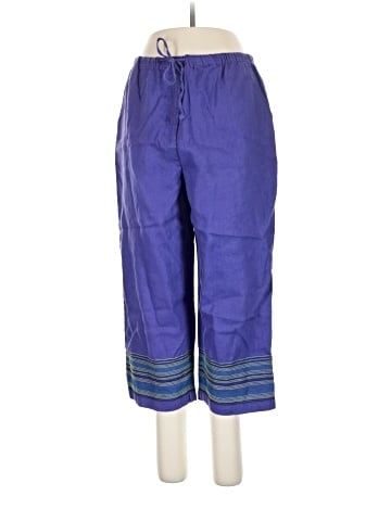 JM Collection Linen Pants (view 1)