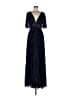 Mac Duggal 100% Polyester Blue Cocktail Dress Size 6 - photo 1