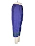 JM Collection 100% Linen Color Block Blue Linen Pants Size Lg Petite - photo 4