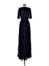 Mac Duggal 100% Polyester Blue Cocktail Dress Size 6 - photo 2