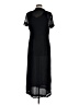 Eddie Bauer 100% Polyester Black Casual Dress Size 8 - photo 2