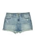 Universal Thread Blue Denim Shorts Size 14 - photo 1