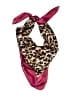 Unbranded Animal Print Burgundy Scarf One size - photo 1