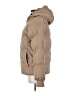 Shein 100% Polyamide Solid Tan Snow Jacket Size S - photo 5