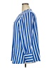 Lane Bryant Stripes Blue Long Sleeve Blouse Size 18 - 20 Plus - photo 5