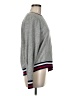 Joie Stripes Gray Pullover Sweater Size M - photo 4