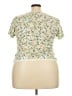 Torrid Yellow Short Sleeve Top Size 3X Plus (3) - photo 2