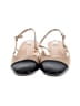 A New Day 100% Leather Tan Heels Size 7 - photo 2