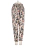 About A Girl 100% Polyester Floral Pink Casual Pants Size XS - photo 1