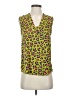 Sfera Yellow Sleeveless Blouse Size S - photo 1