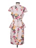Alexia Admor Floral Pink Cocktail Dress Size S - photo 2