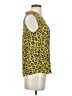 Sfera Yellow Sleeveless Blouse Size S - photo 4