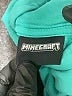 Minecraft 100% Cotton Teal Pullover Hoodie Size 8 - photo 3