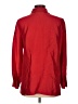 Silx 100% Silk Red Long Sleeve Silk Top Size 12 - photo 2
