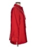 Silx 100% Silk Red Long Sleeve Silk Top Size 12 - photo 4