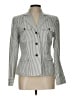 Grace Elements Stripes Gray Blazer Size 10 - photo 1