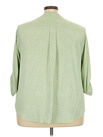 Torrid 3/4 Sleeve Blouse (view 2)